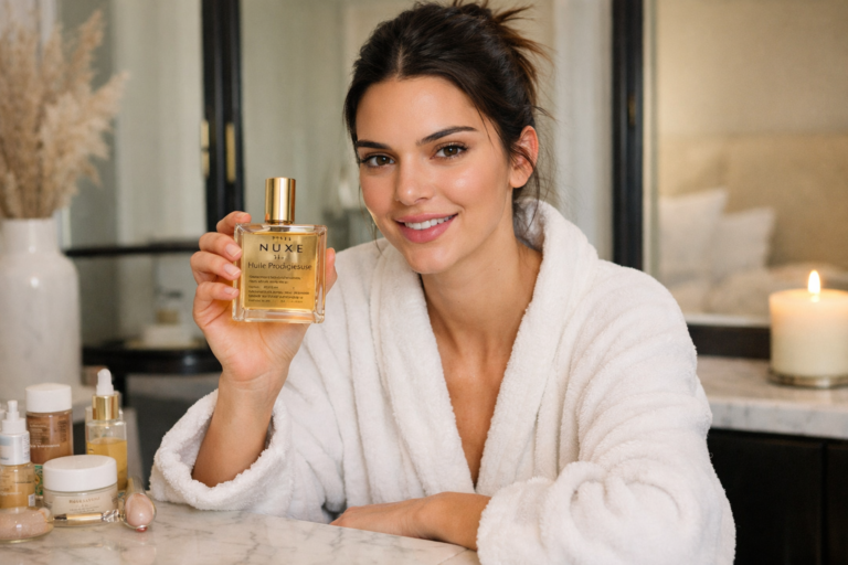 Kendall Jenner Nuxe Oil Review and Skincare Routine