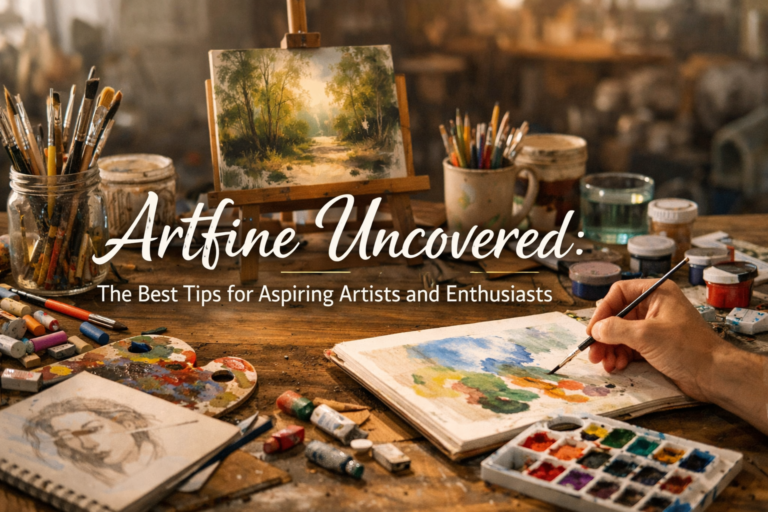 Artfine Uncovered: The Best Tips for Aspiring Artists and Enthusiasts