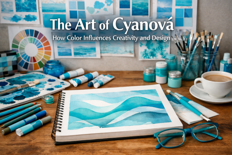The Art of Cyanová: How Color Influences Creativity and Design