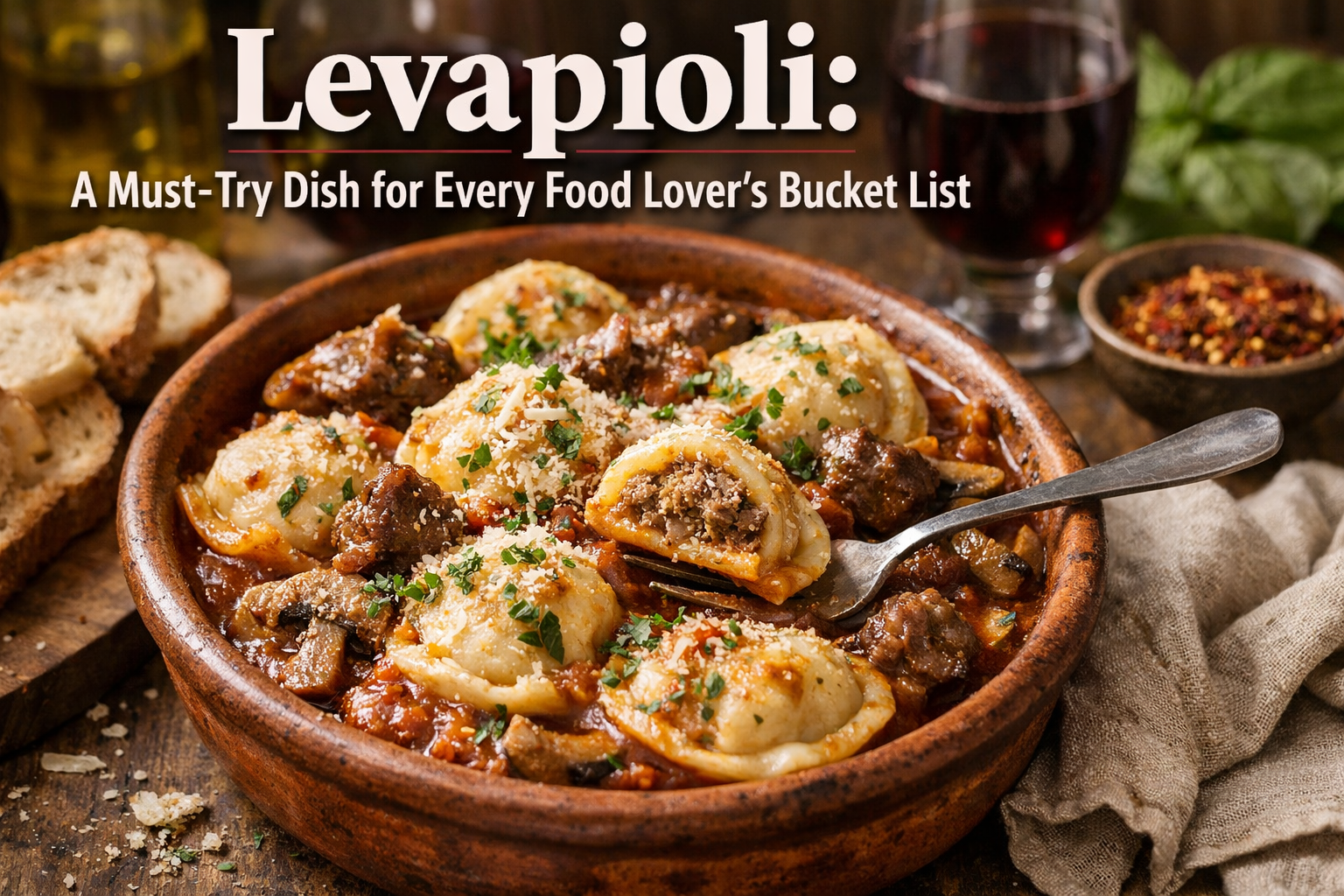 Levapioli: A Must-Try Dish for Every Food Lover's Bucket List