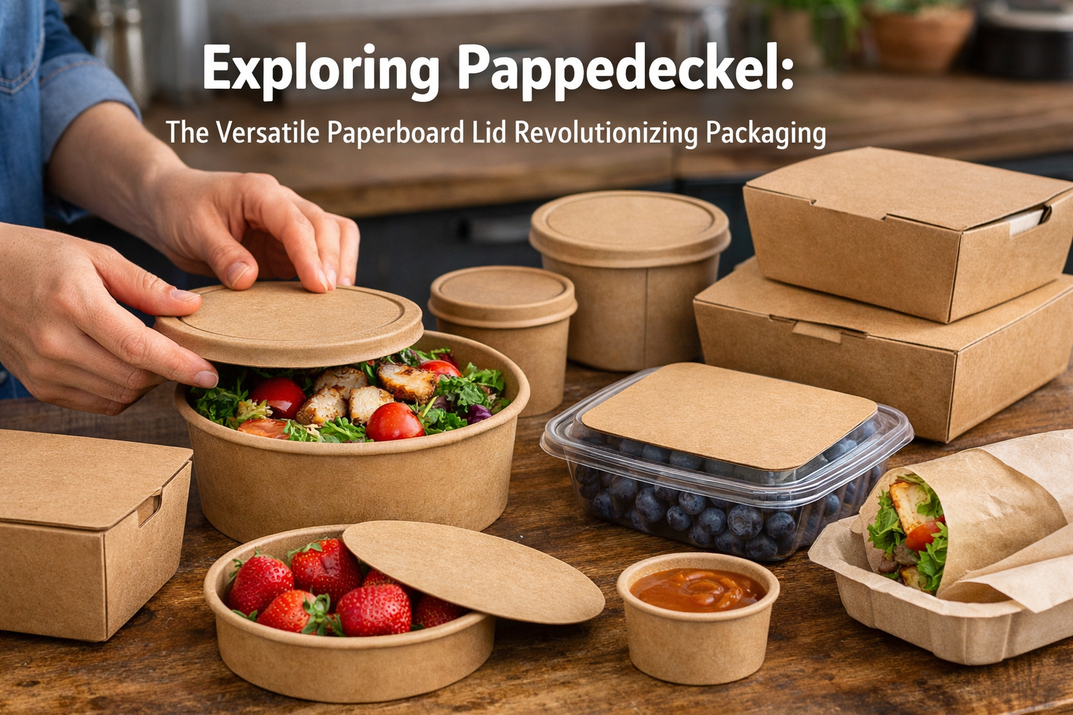 Exploring Pappedeckel: The Versatile Paperboard Lid Revolutionizing Packaging